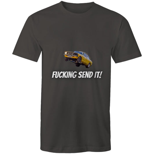 AS Colour Staple - Mens T-Shirt "Fucking Send It"