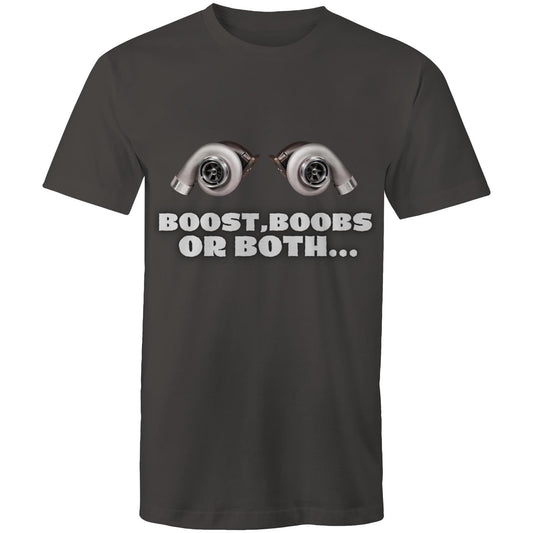 AS Colour Staple - Mens T-Shirt "Boost, Boobs or Both"