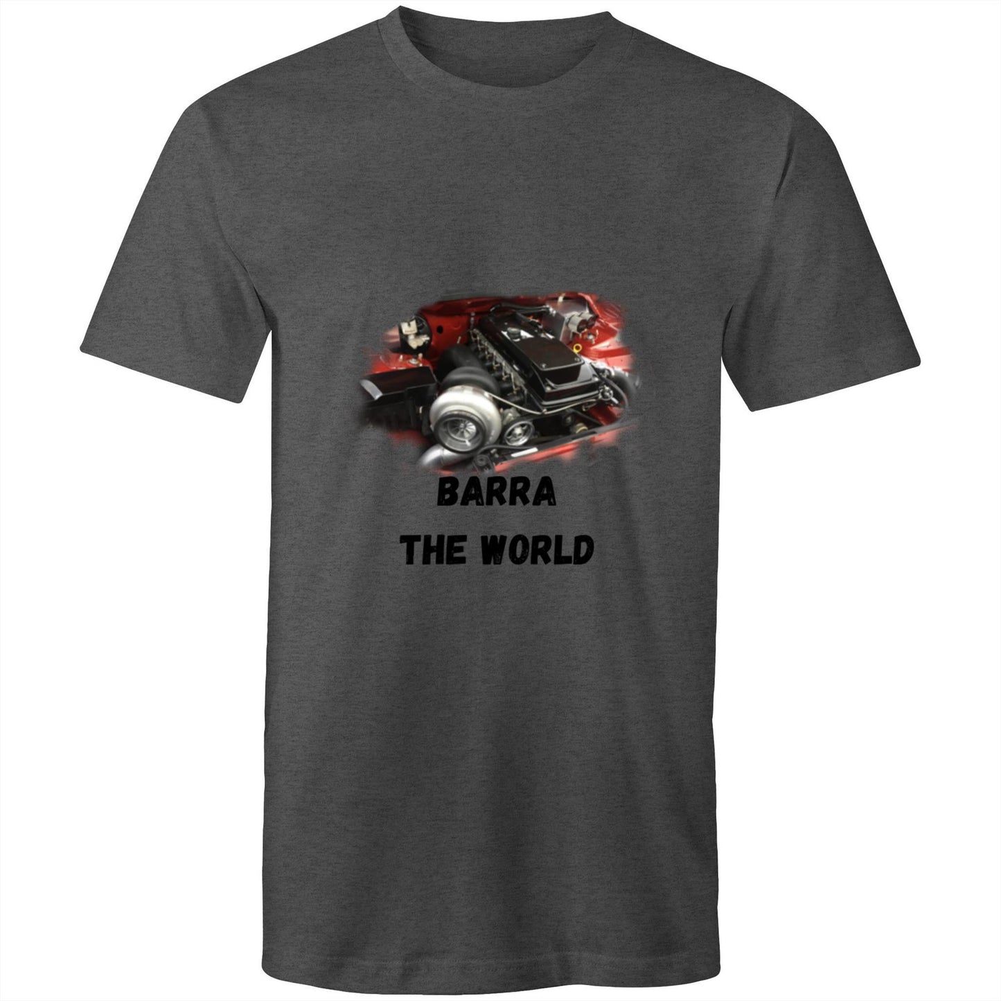 AS Colour Staple - Mens T-Shirt "Barra the World"